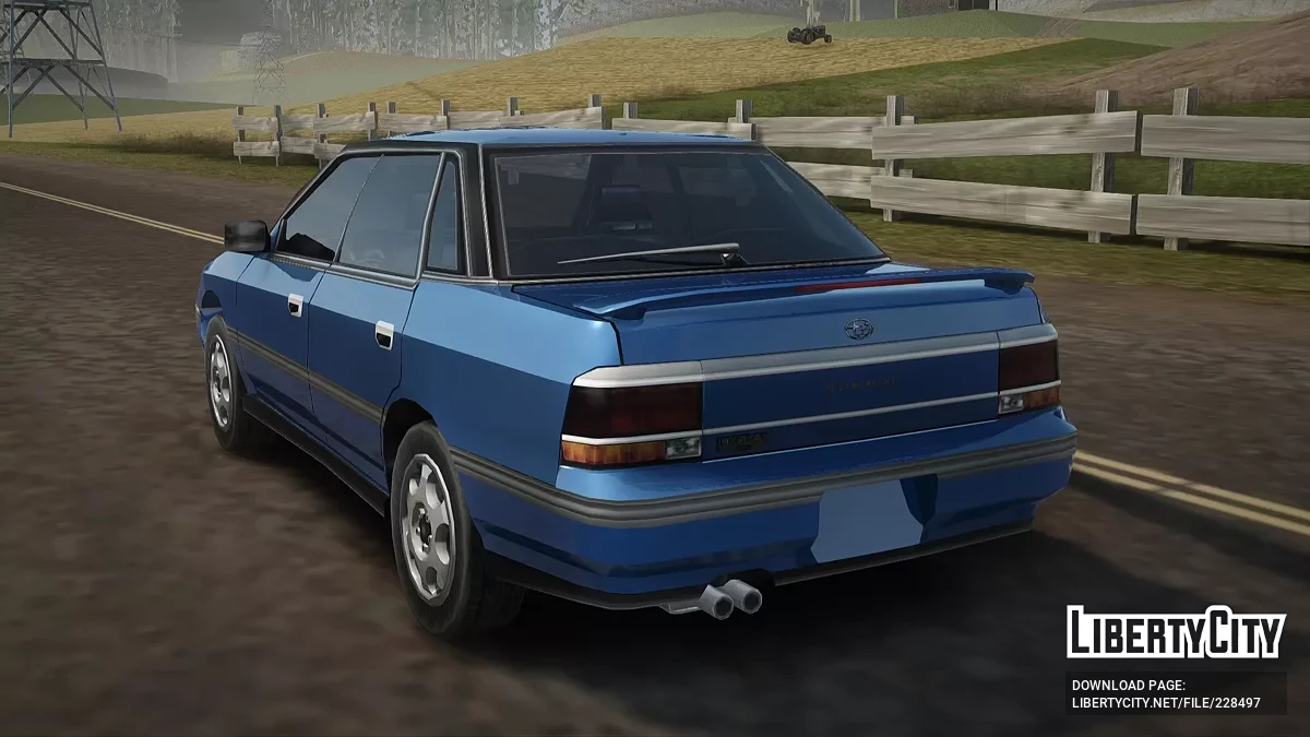 Subaru Legacy RS 1990 / GTA San Andreas