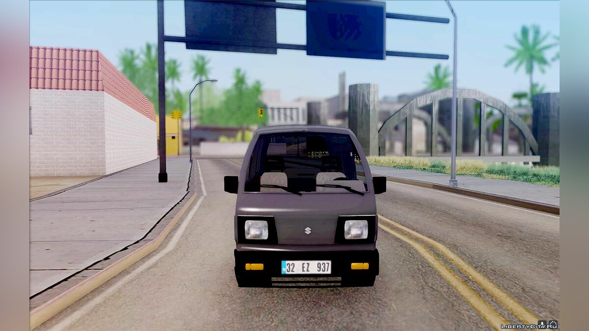 Скачать Suzuki Carry Blind Van 1.3 1998 для GTA San Andreas