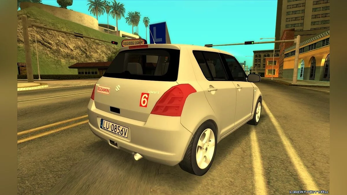 Suzuki Swift - Автошкола  / GTA San Andreas