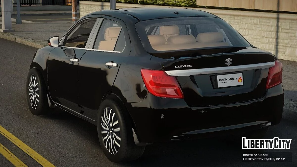 Suzuki Dzire / GTA San Andreas