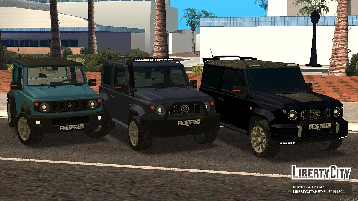 Suzuki Jimny + CCD / GTA San Andreas