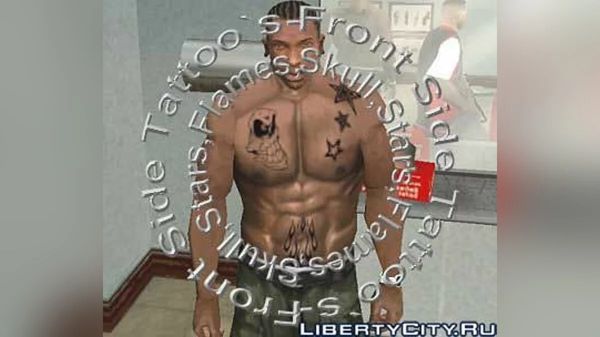 Front Side Tattoo´s / GTA San Andreas