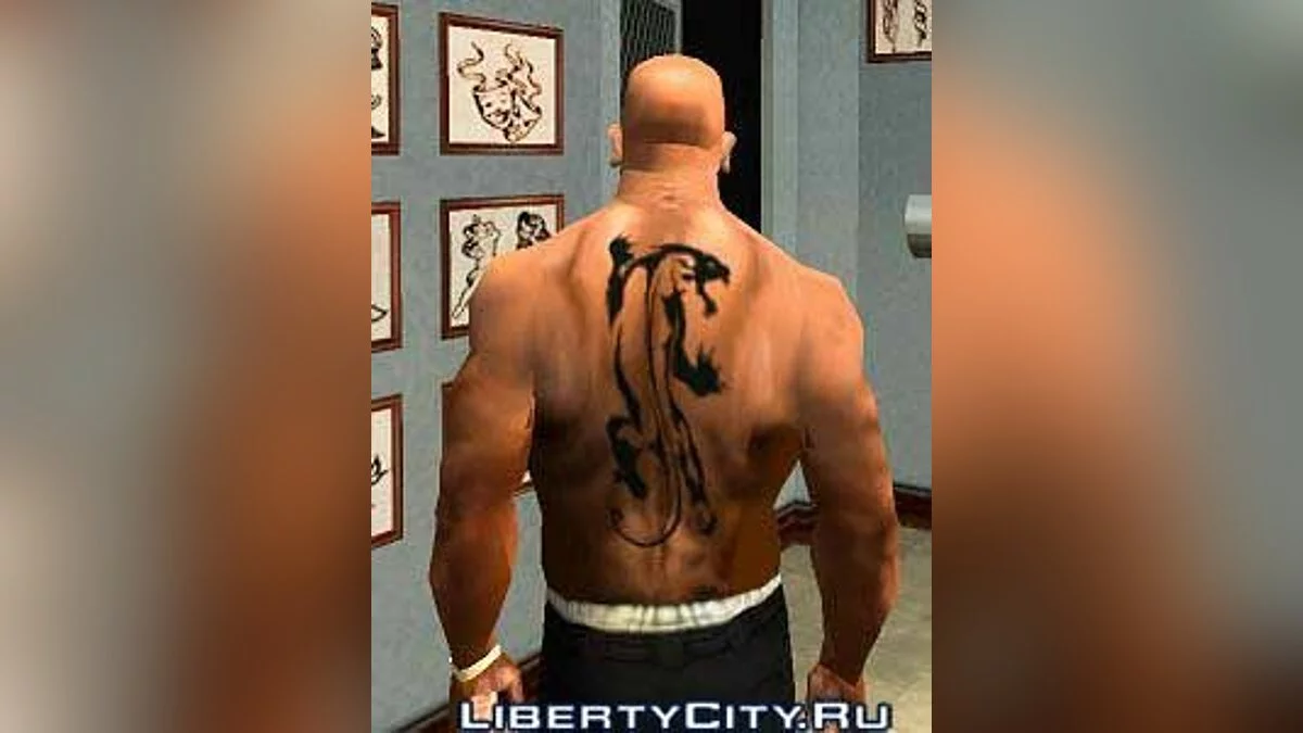 Panther Tattoo / GTA San Andreas
