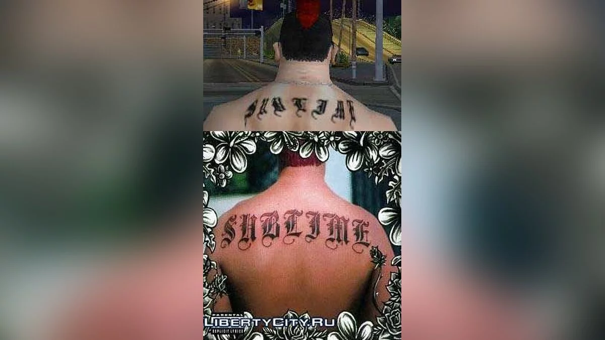 Sublime Logo Tattoo / GTA San Andreas