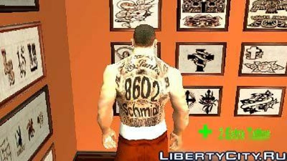8602Schmidt Tattoos / GTA San Andreas