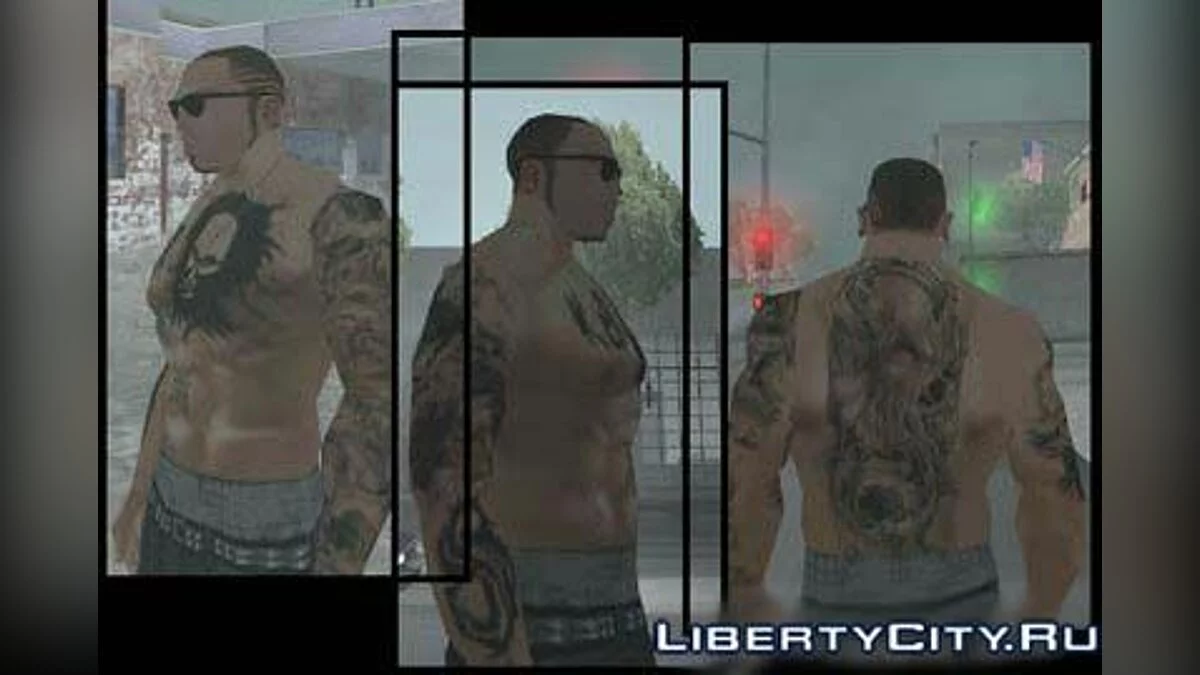 Tattoo Pack v.1 / GTA San Andreas