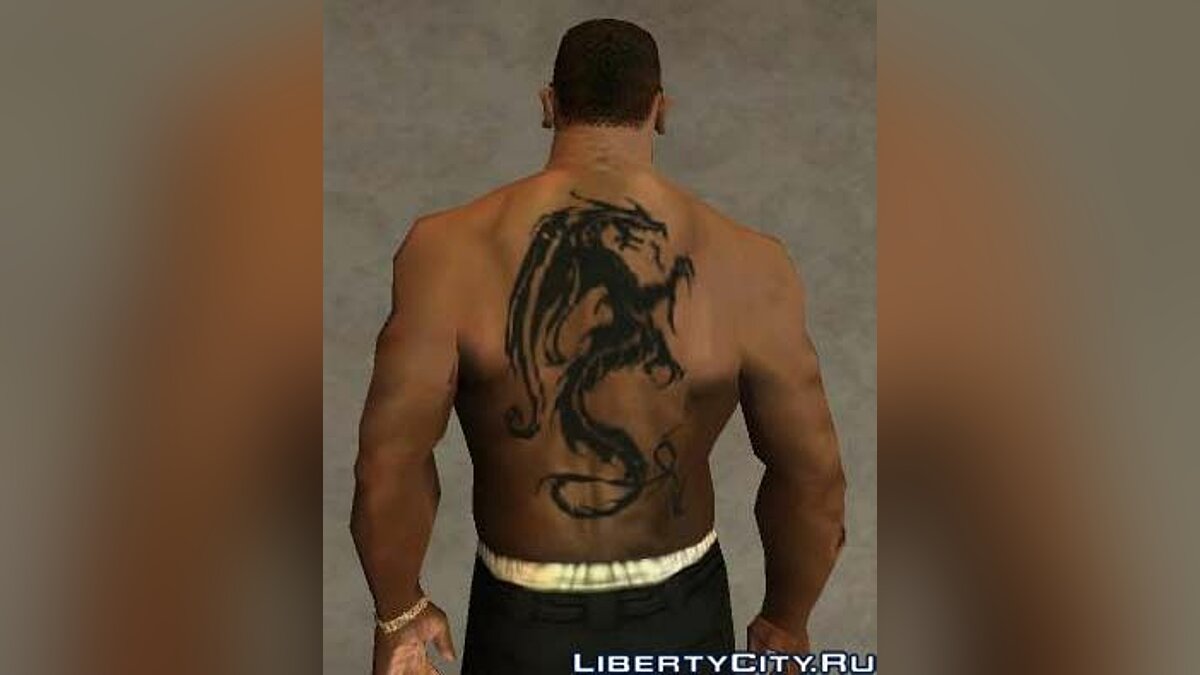 Download dragon tattoo for GTA San Andreas