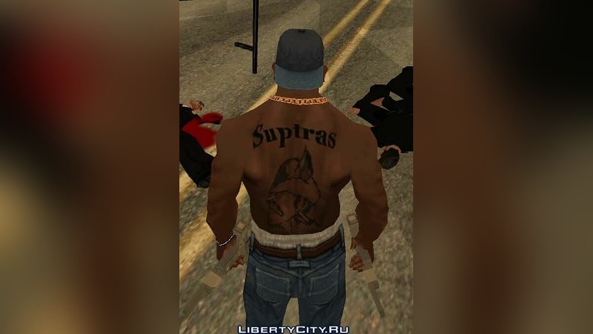 Got myself one of the ingame tattoos from San Andreas Grove Street for  life  rGTA