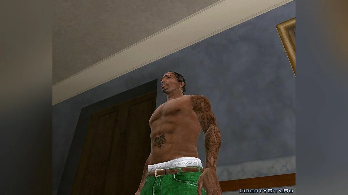 Новые татуировки для Си Джея / GTA San Andreas