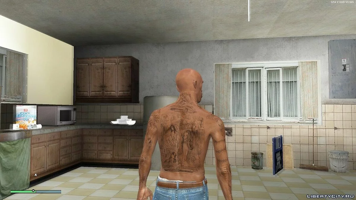 CJ INSANITY tattoo / GTA San Andreas