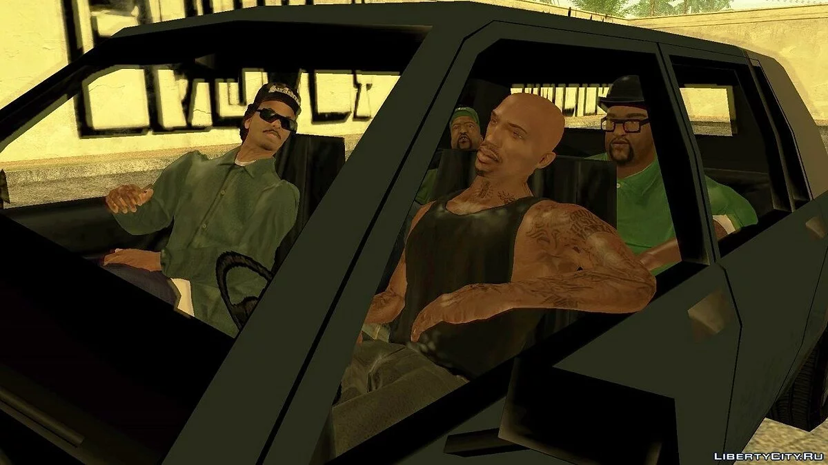CJ INSANITY tattoo / GTA San Andreas