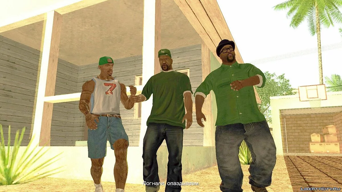 CJ INSANITY tattoo / GTA San Andreas