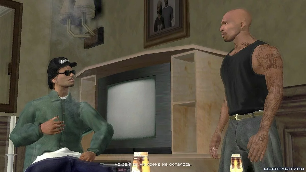 CJ INSANITY tattoo / GTA San Andreas