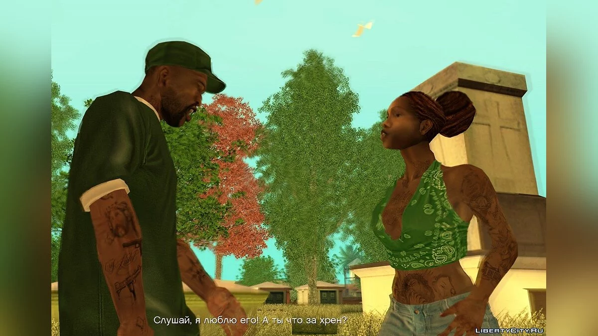 Tattoos for characters / GTA San Andreas