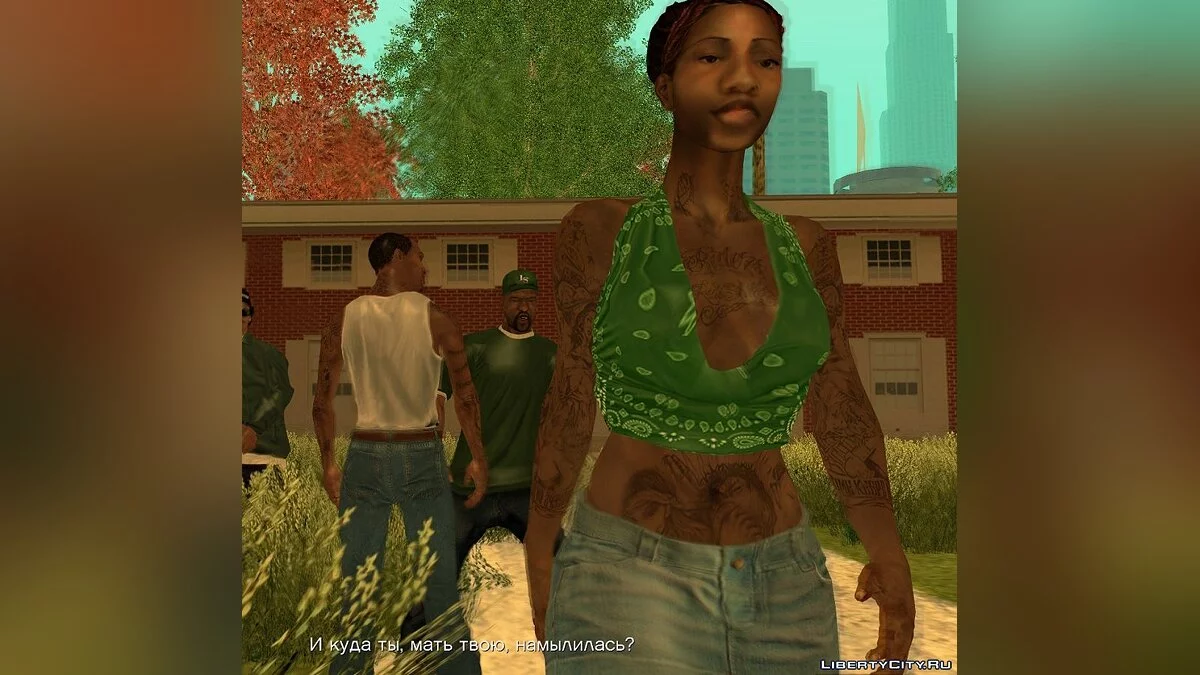Tattoos for characters / GTA San Andreas