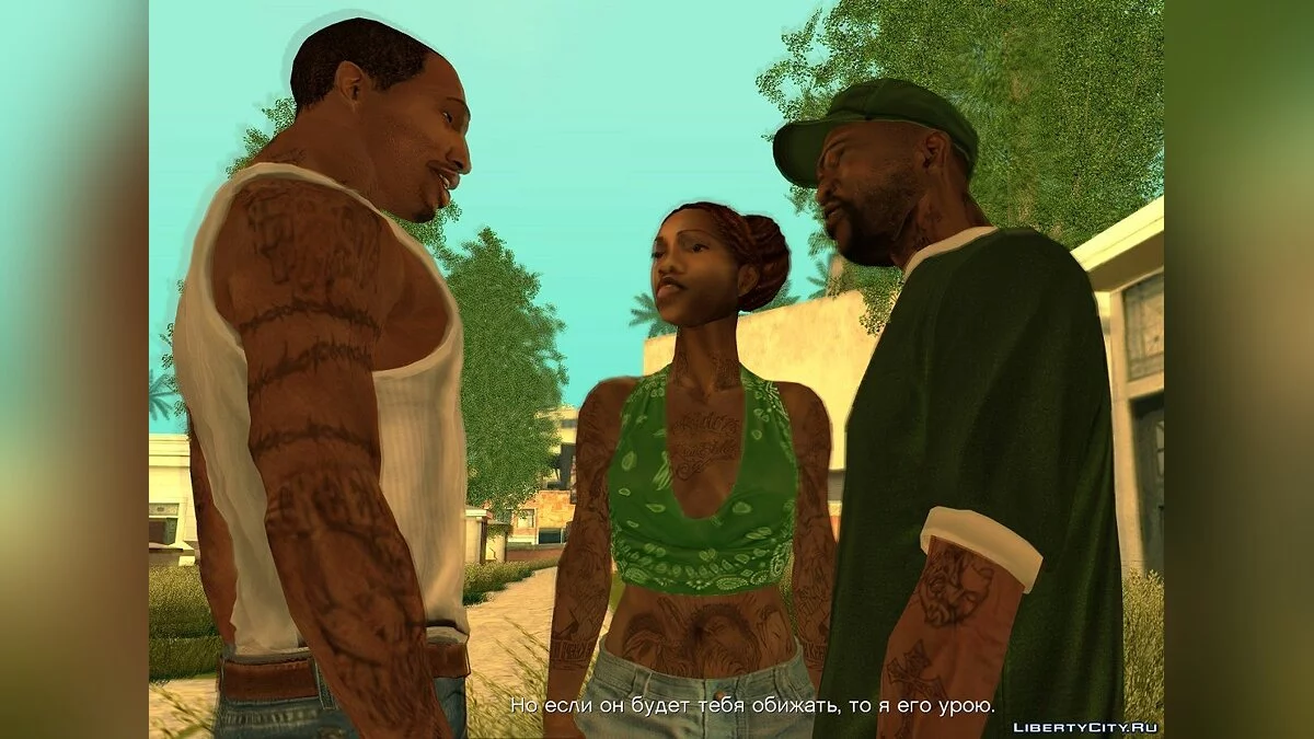 Tattoos for characters / GTA San Andreas