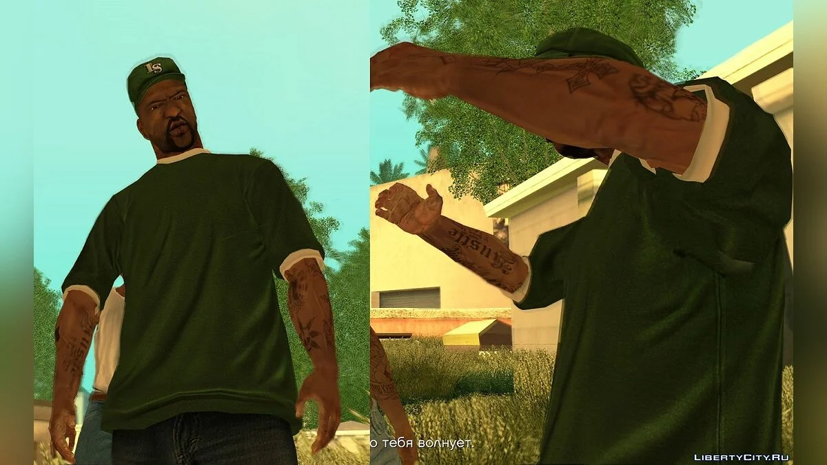 Tattoos for characters / GTA San Andreas