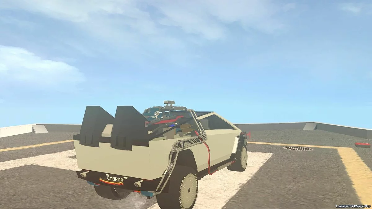 Tesla Cybertruck 2019  - Delorean из