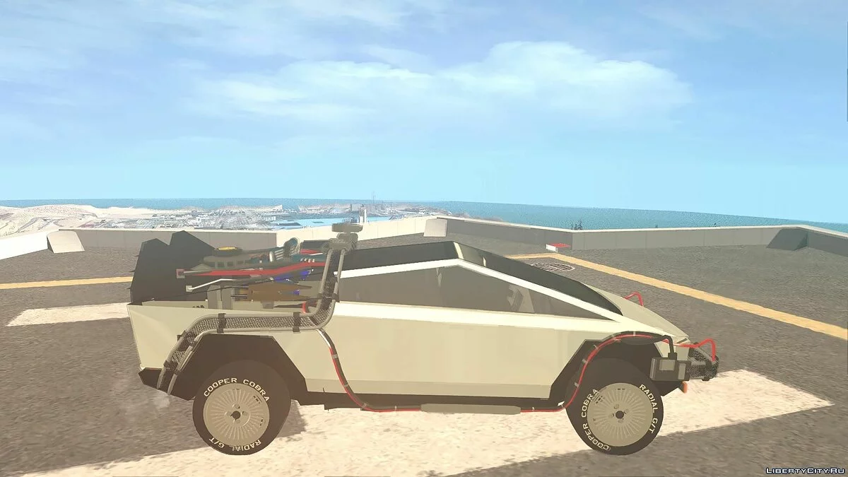 Tesla Cybertruck 2019  - Delorean из