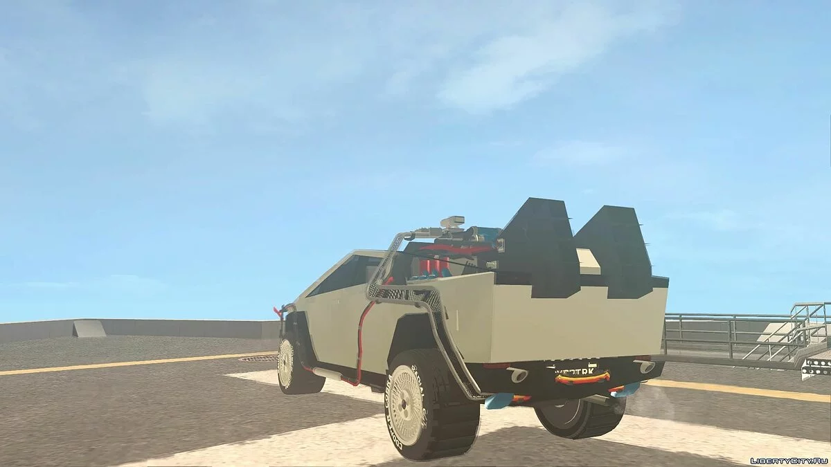 Tesla Cybertruck 2019  - Delorean из