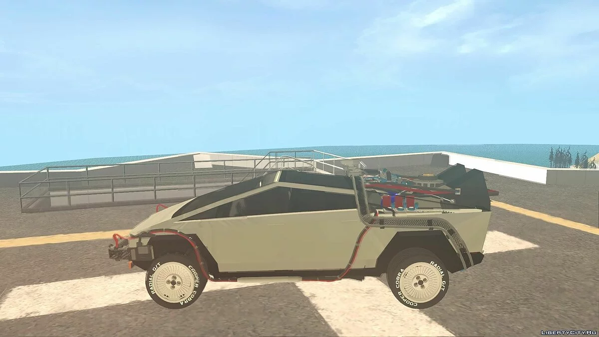 Tesla Cybertruck 2019  - Delorean из