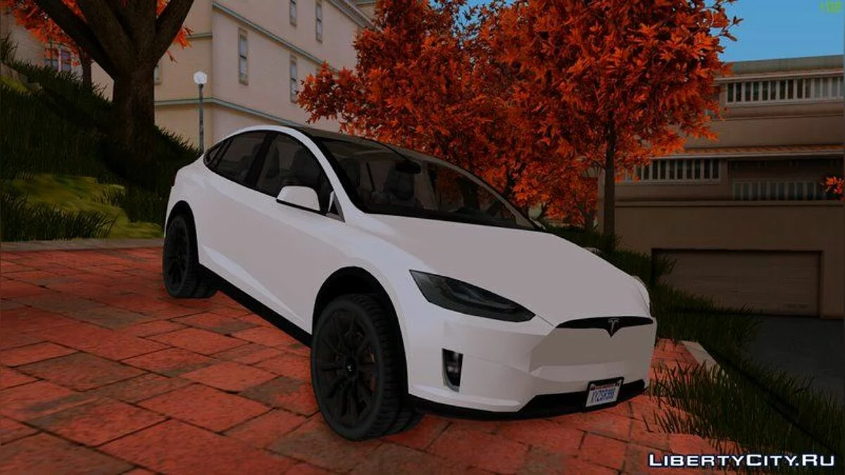 2016 Tesla Model X (низкополигональная) / GTA San Andreas
