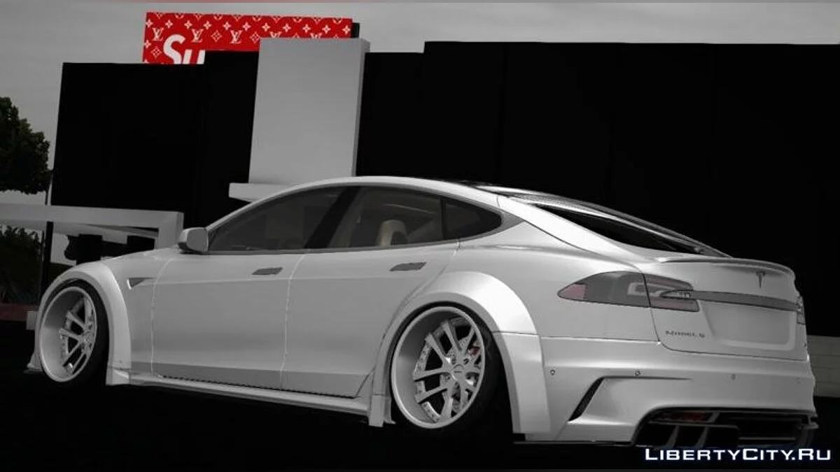 Tesla Model S P90D (Prior Design) / GTA San Andreas