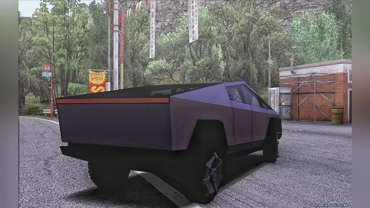 Tesla Cybertruck / GTA San Andreas