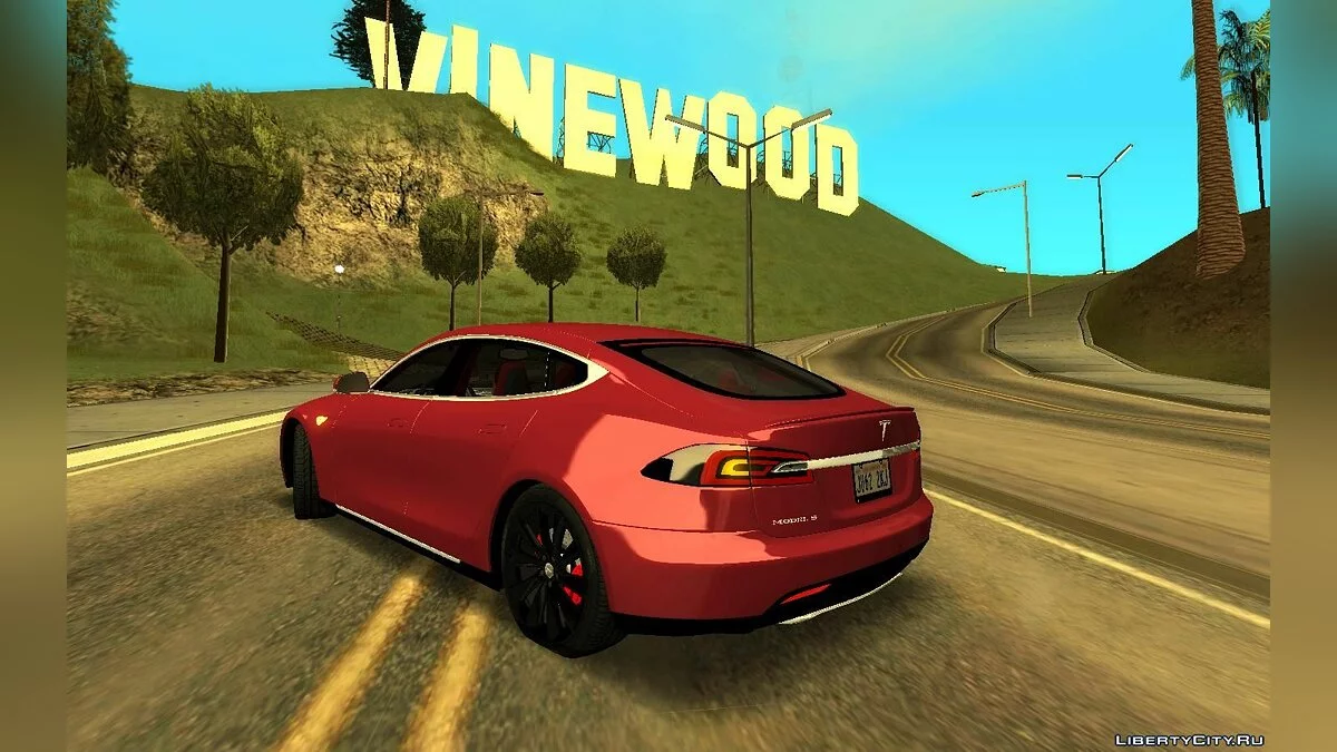 2014 Tesla Model S / GTA San Andreas