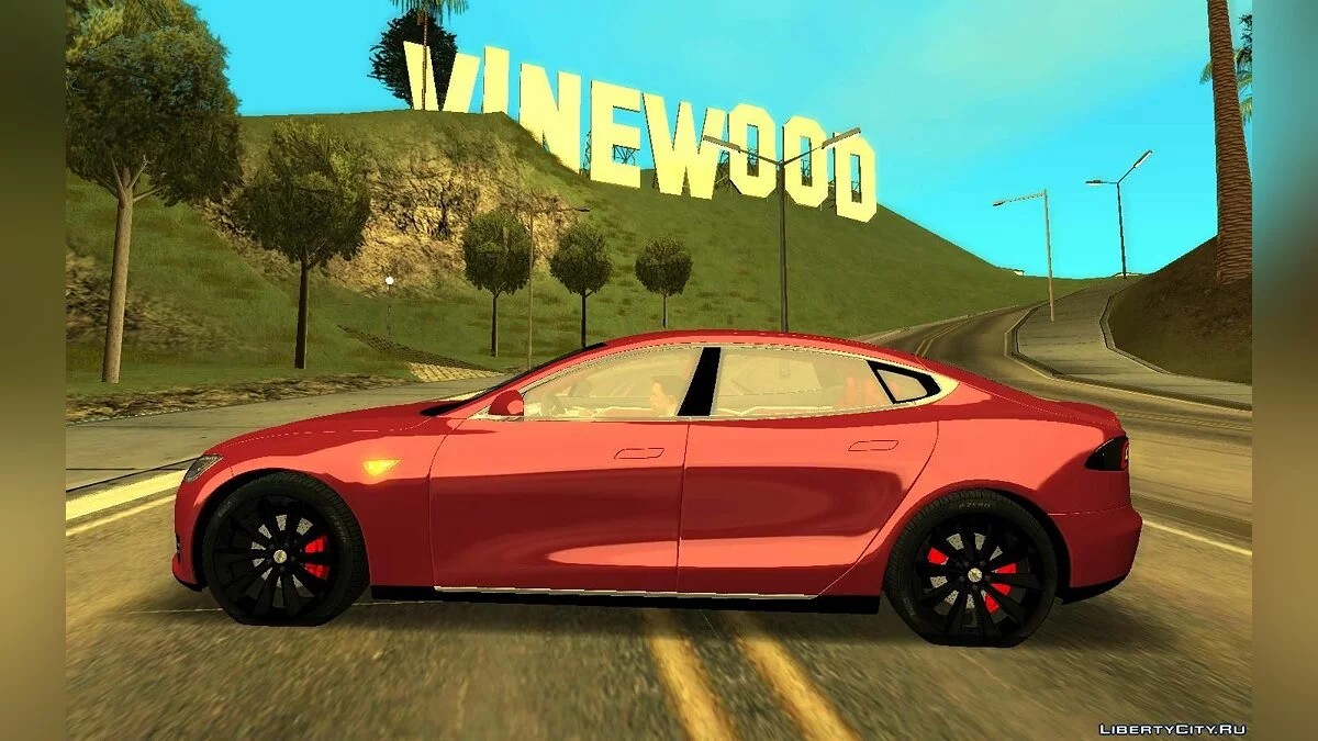 2014 Tesla Model S / GTA San Andreas