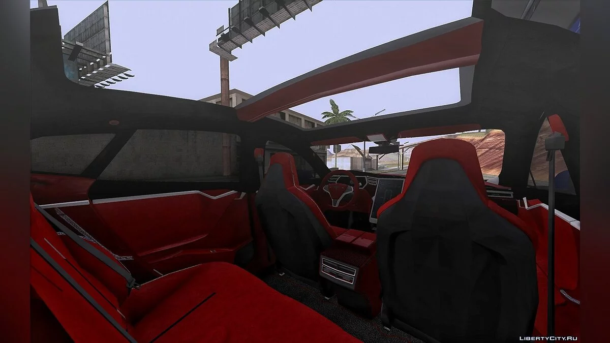 Tesla Model S P100 Prior Design / GTA San Andreas