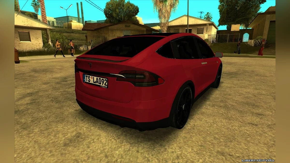 Tesla Model X 2020 / GTA San Andreas