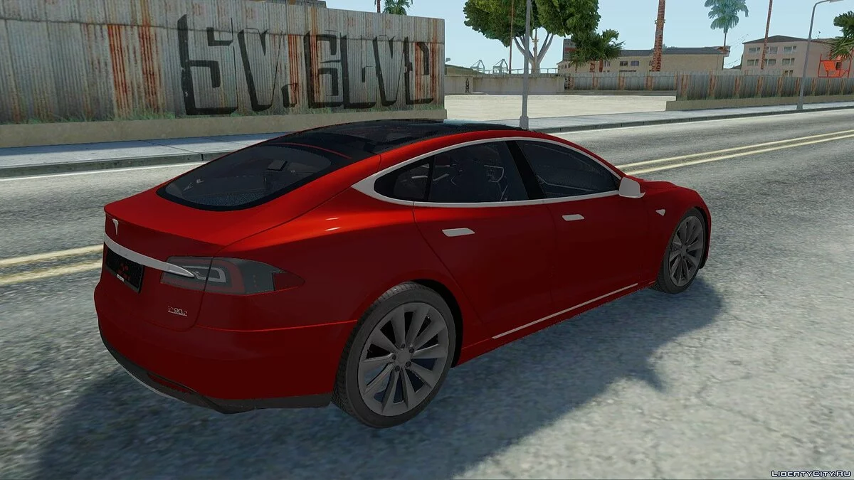 Tesla Model S P90D / GTA San Andreas