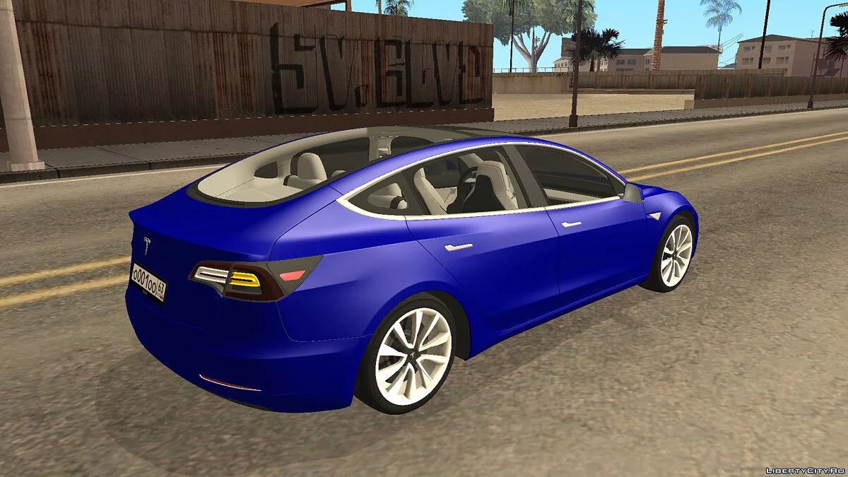 Tesla Model 3 / GTA San Andreas