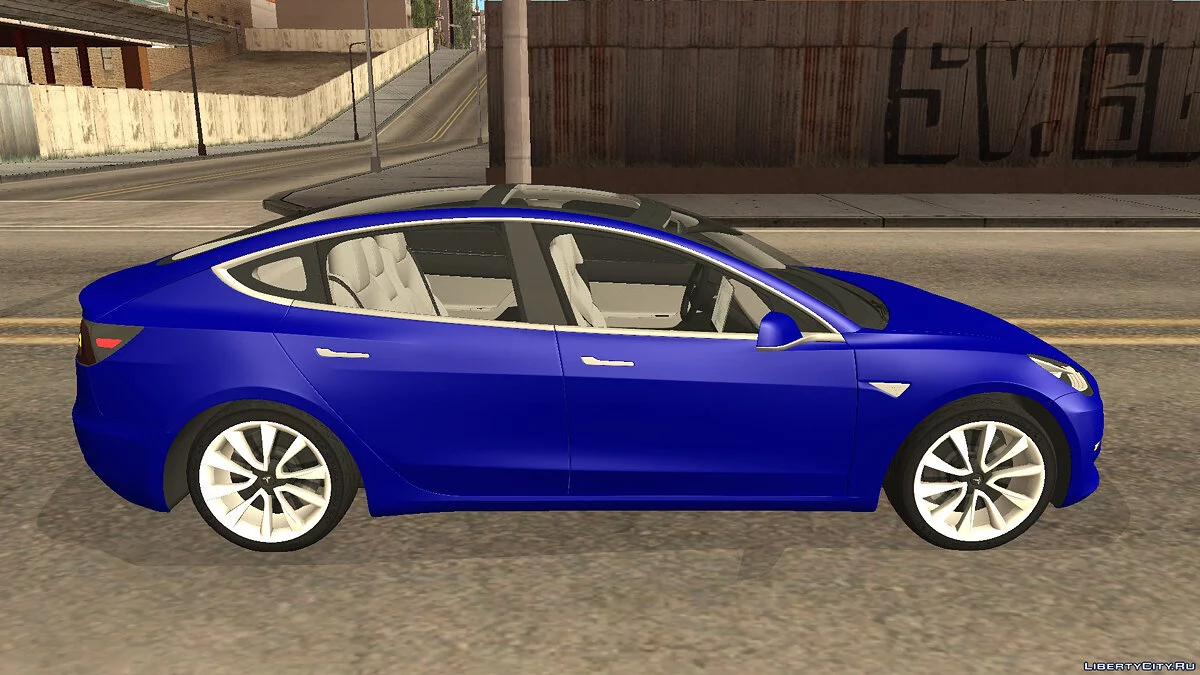 Tesla Model 3 / GTA San Andreas