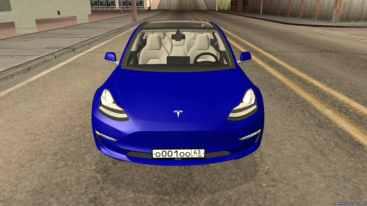 Tesla Model 3 / GTA San Andreas