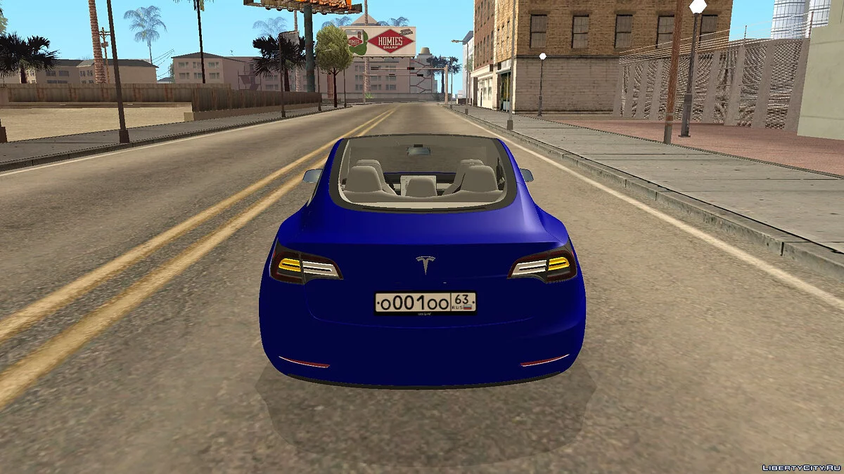 Tesla Model 3 / GTA San Andreas