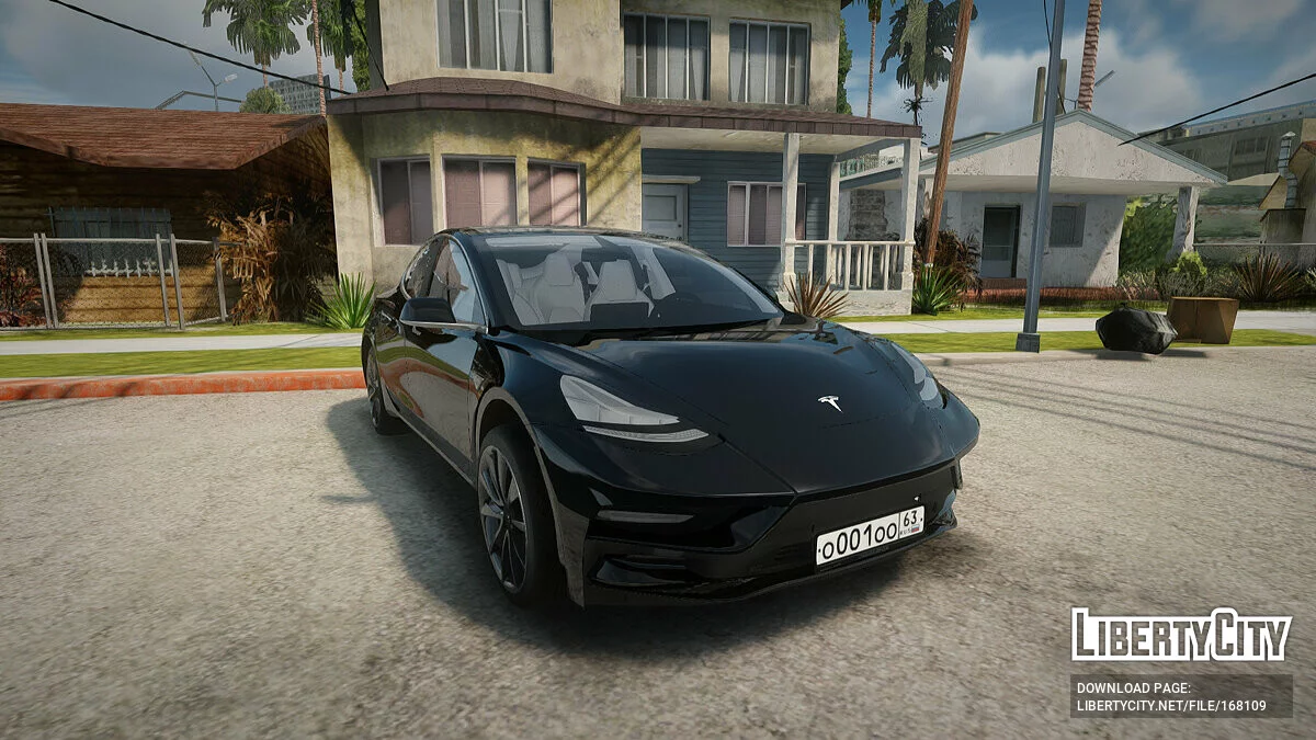 Tesla Model 3 / GTA San Andreas