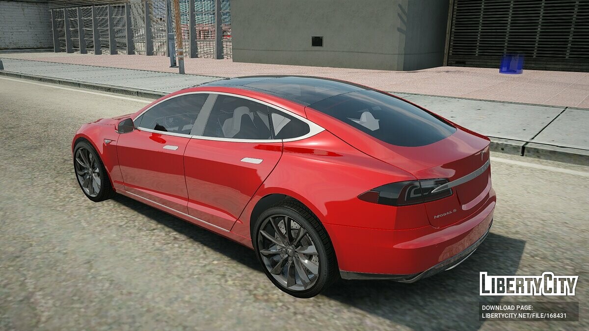 Tesla Model S для GTA San Andreas - Картинка #4