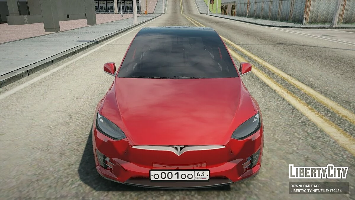 Tesla Model X / GTA San Andreas