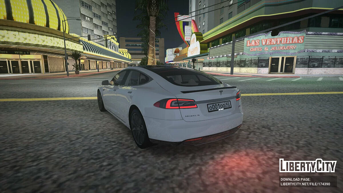 Tesla Model S / GTA San Andreas