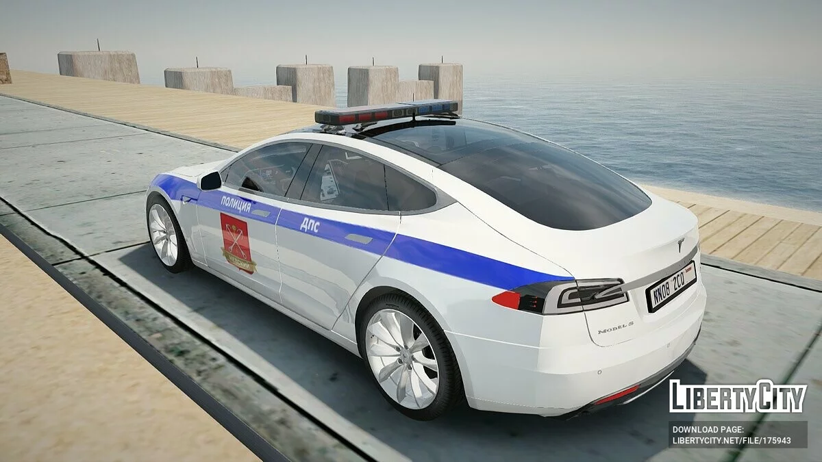 Tesla Model S P100D ДПС / GTA San Andreas