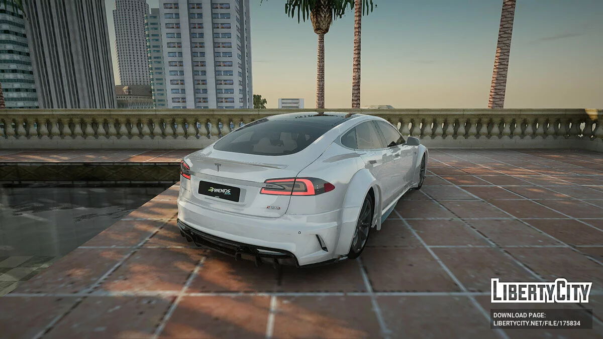 Tesla Model S P90D / GTA San Andreas