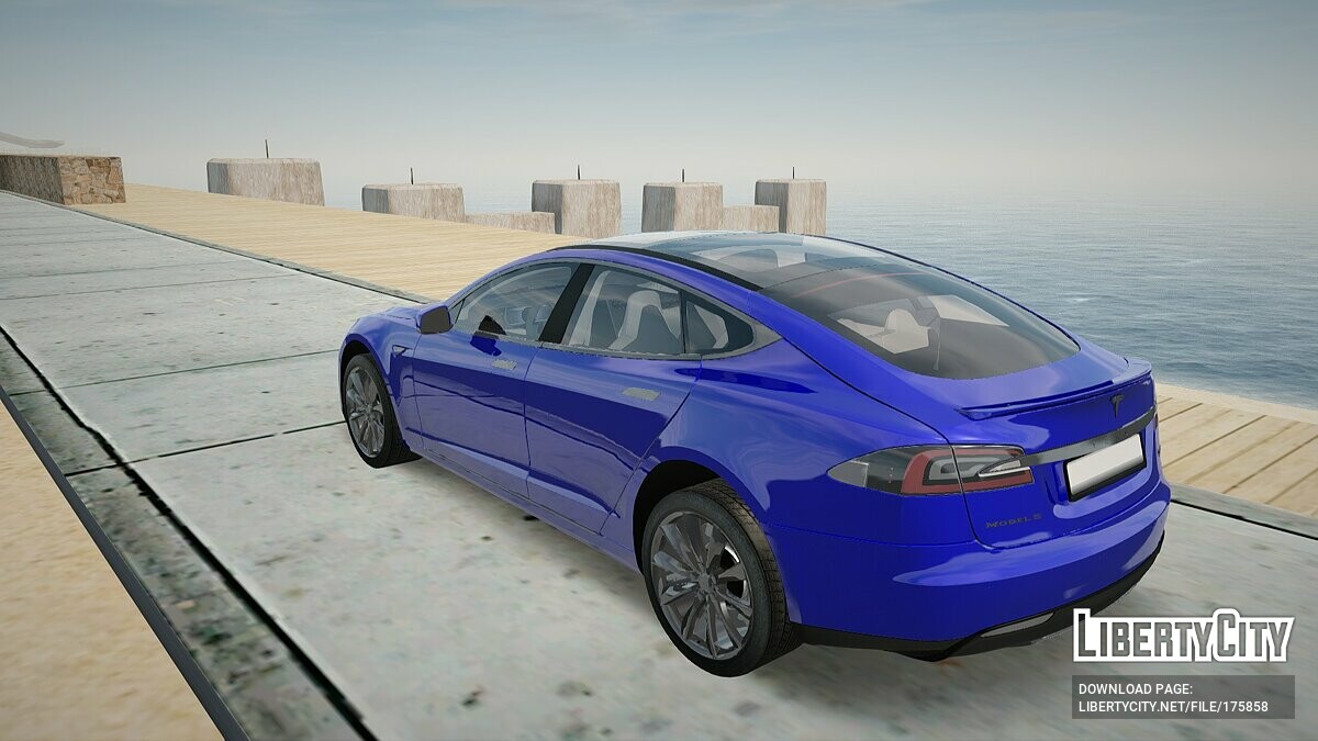 Скачать Tesla Model S Plaid для GTA San Andreas