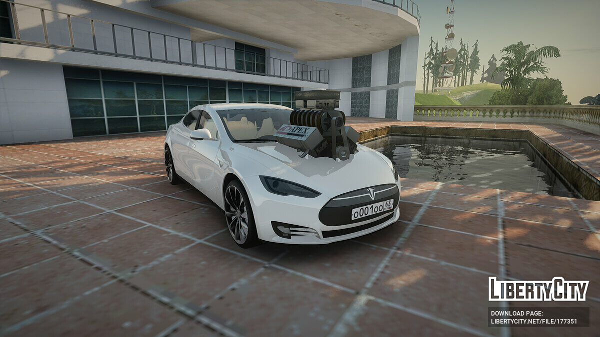 Tesla Model S для GTA San Andreas - Картинка #1