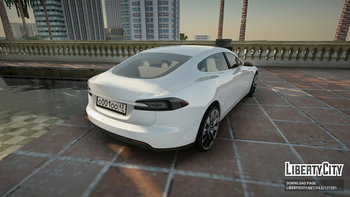 Tesla Model S для GTA San Andreas - Картинка #2
