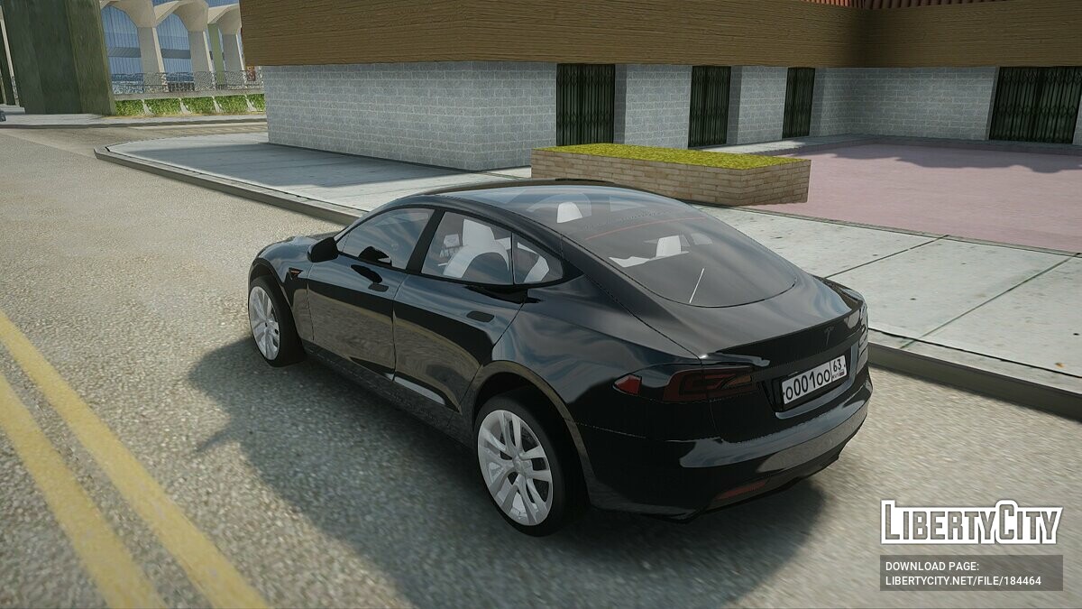 Tesla Model S Plaid для GTA San Andreas - Картинка #3