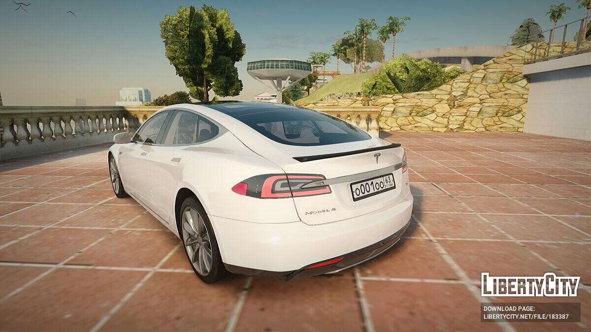 Tesla Model S для GTA San Andreas - Картинка #2
