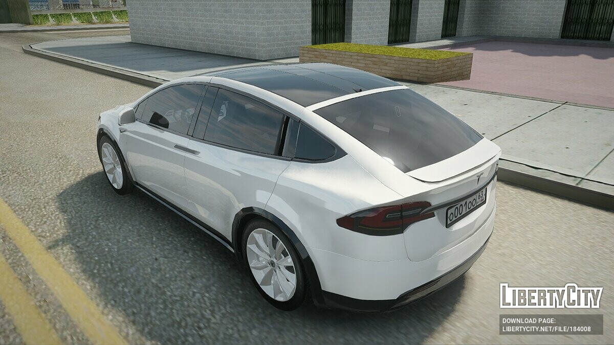Tesla Model X для GTA San Andreas - Картинка #3