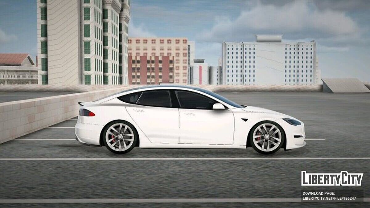 Tesla Model S Plaid для GTA San Andreas - Картинка #8